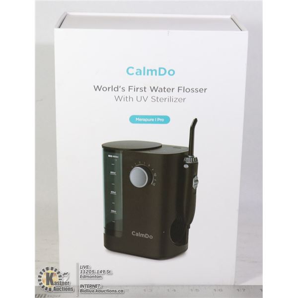 CALMDO WATER FLOSSER WITH UV STERILIZER