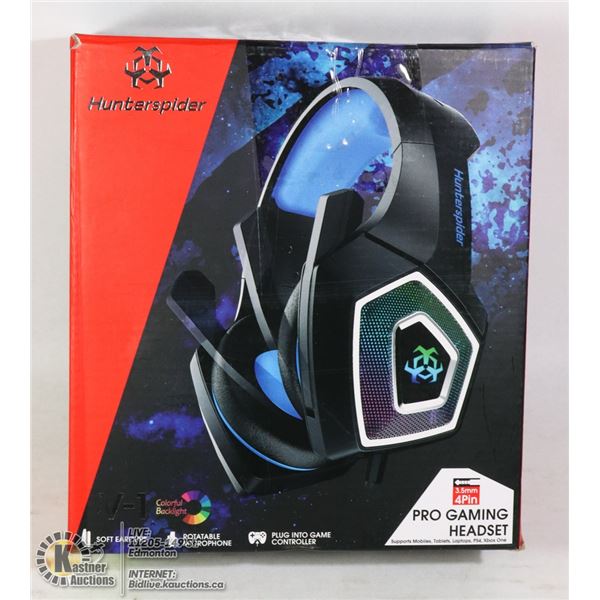 HUNTER SPIDER PRO GAMING HEADSET