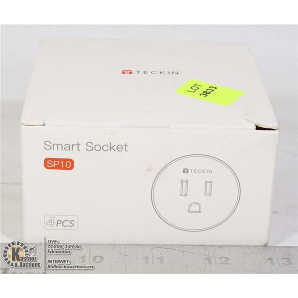 TECKIN SMART SOCKET 4PC SET