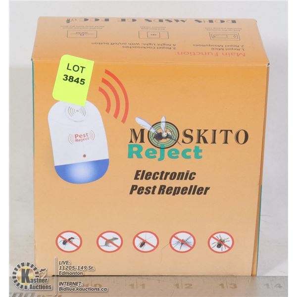 MOSKITO REJECT ELECTRONIC PEST REPELLER