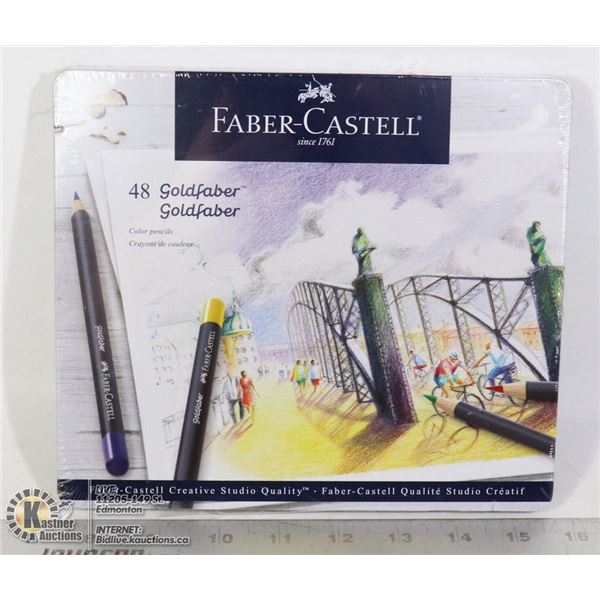 FABER CASTELL 48PC COLOUR PENCIL SET