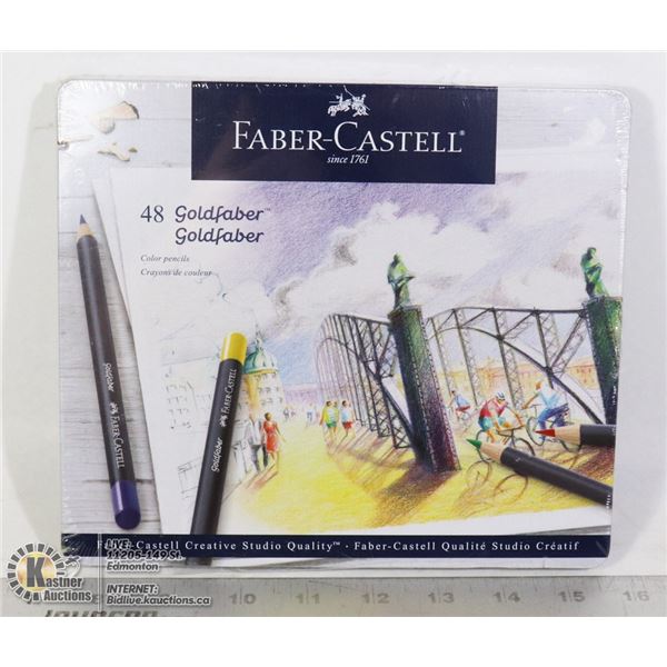 FABER CASTELL 48PC COLOUR PENCIL SET