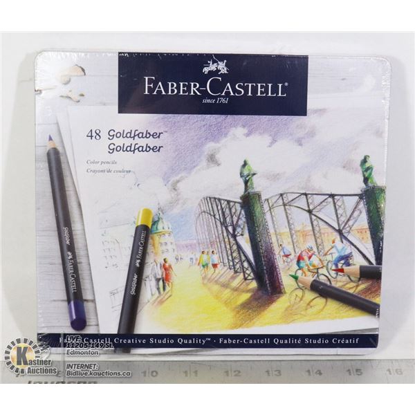 FABER CASTELL 48PC COLOUR PENCIL SET