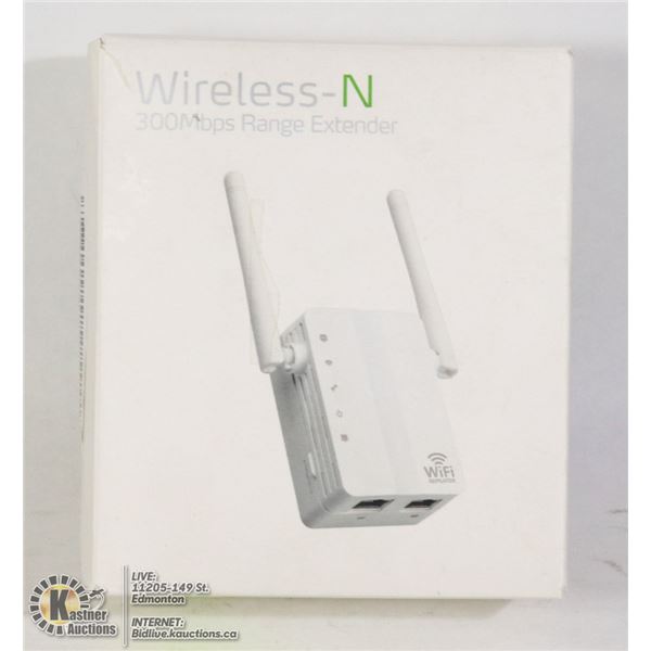WIRELESS-N 300MPS RANGE EXTENDER