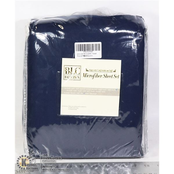 QUEEN SIZE MICROFIBER SHEET SET