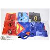 Image 1 : BUNDLE OF KIDS SIZE SUPERHERO MASKS AND CAPES