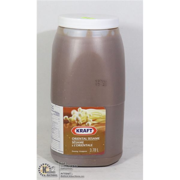 KRAFT ORIENTAL SESAME DRESSING 3.78L