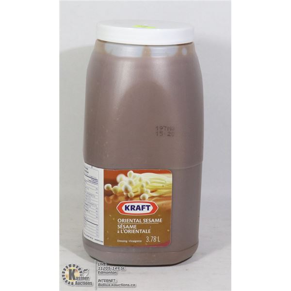 KRAFT ORIENTAL SESAME DRESSING 3.78L