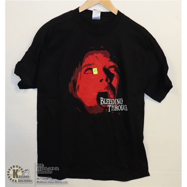 BLEEDING THROUGH T-SHIRT SIZE LARGE