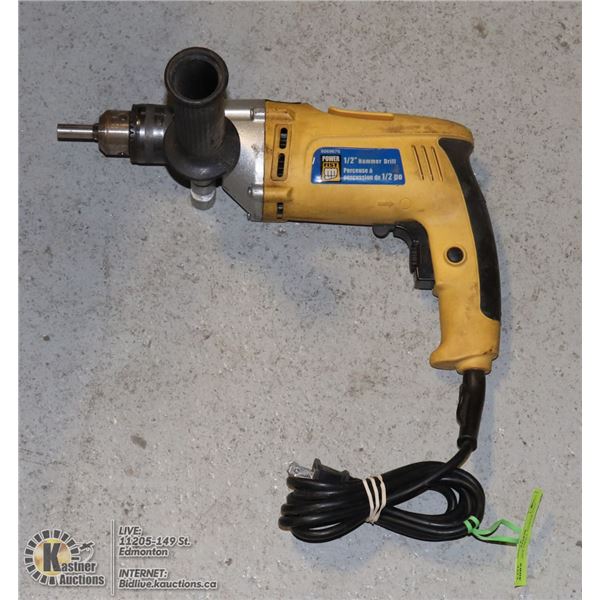 1/2" HAMMER DRILL POWER FIST