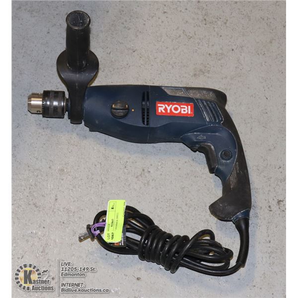 RYOBI 1/2" HAMMER DRILL