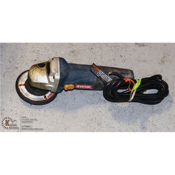 RYOBI 4.5 IN GRINDER