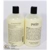 Image 1 : TWO BOTTLES OF PURITY ONE STEP FACIAL CLEANSER