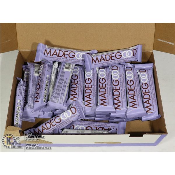 CASE OF MADE GOOD GRANOLA BARS - MIXED BERRY