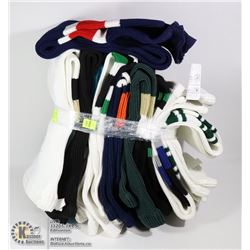 10 PAIRS OF ASSORTED HOCKEY SOCKS ASSORTED SIZES