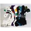 Image 1 : 10 PAIRS OF ASSORTED HOCKEY SOCKS ASSORTED SIZES