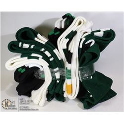10 PAIRS OF ASSORTED HOCKEY SOCKS ASSORTED SIZES