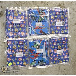 LOT OF 6 KIDS BANDANAS