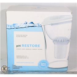 PH RESTORE ALKALINE WATER FILTER PITCHER