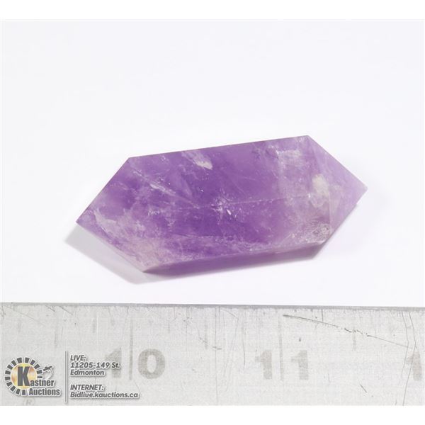 #208-AMETHYST QUARTZ 30.55g/ W-20.8mm L-53.0mm