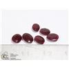 Image 1 : #77-RED RUBY GEMSTONES 50.95ct