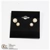 Image 1 : #260-FRESH WATER PEARL STUD EARRINGS 6-7mm