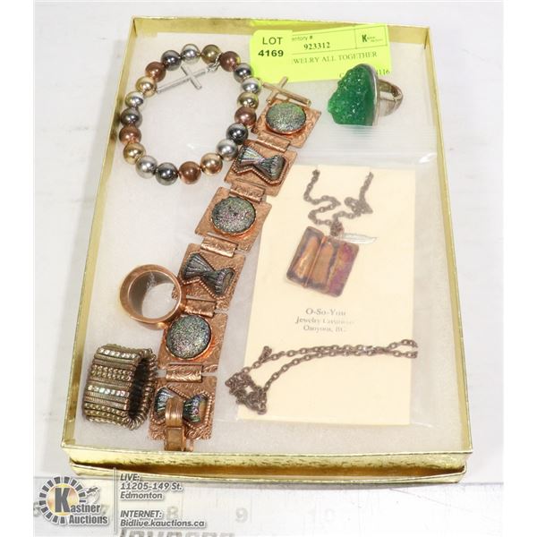 COPPER JEWELRY ALL TOGETHER