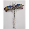 Image 1 : RHINESTONE DRAGONFLY BROOCH