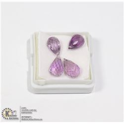 #157-PURPLE AMETHYST GEMSTONES 10.05ct