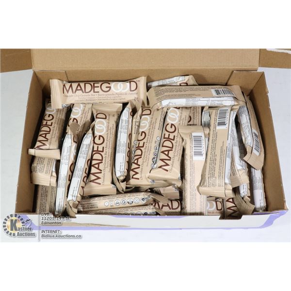 CASE OF MADE GOOD GRANOLA BARS - CHOCOLATE CHIP