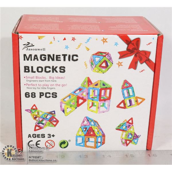 68PC MAGNETIC BLOCK SET