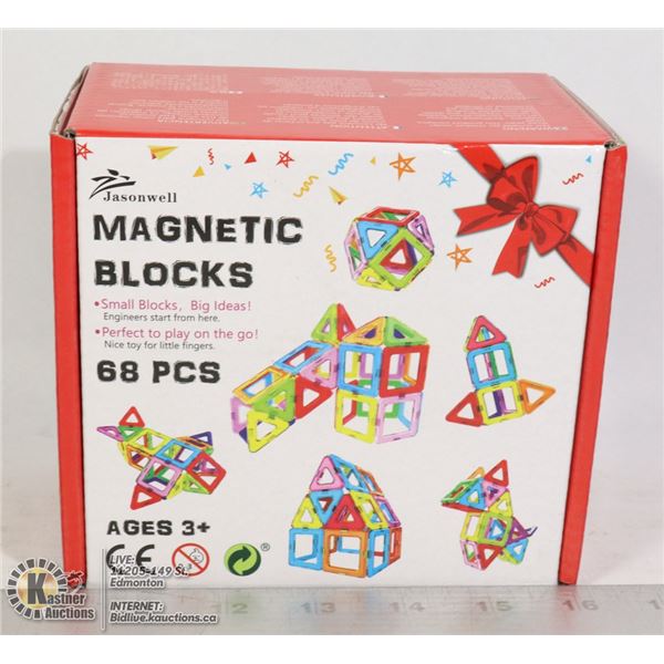 68PC MAGNETIC BLOCK SET