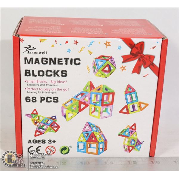 68PC MAGNETIC BLOCK SET