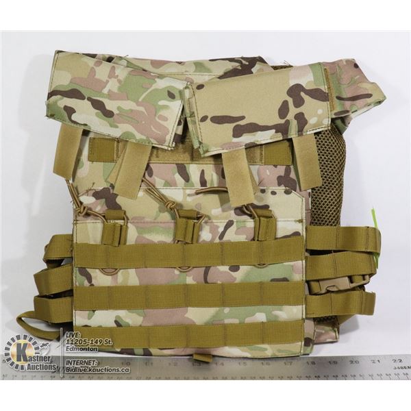 CAMO TACTICAL VEST