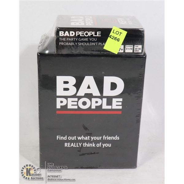 NEW BAG PEOPLE PARTY GAME
