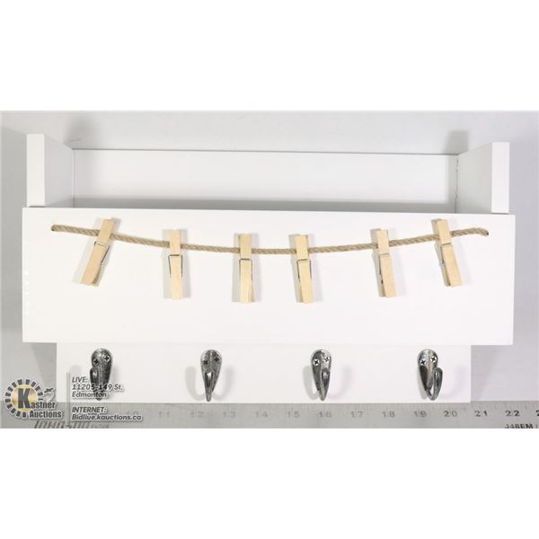 WALL SHELF/ KEY CHAIN HOLDER