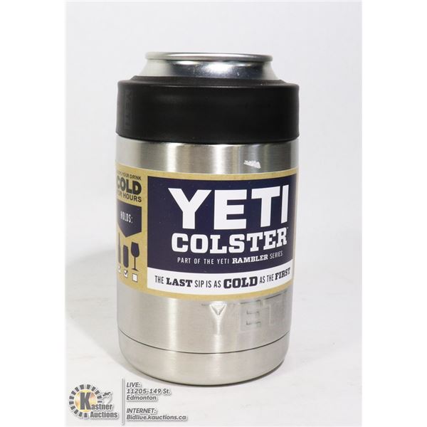 YETI COLSTER INSULATED STAINLESS STEEL NO SWEAT