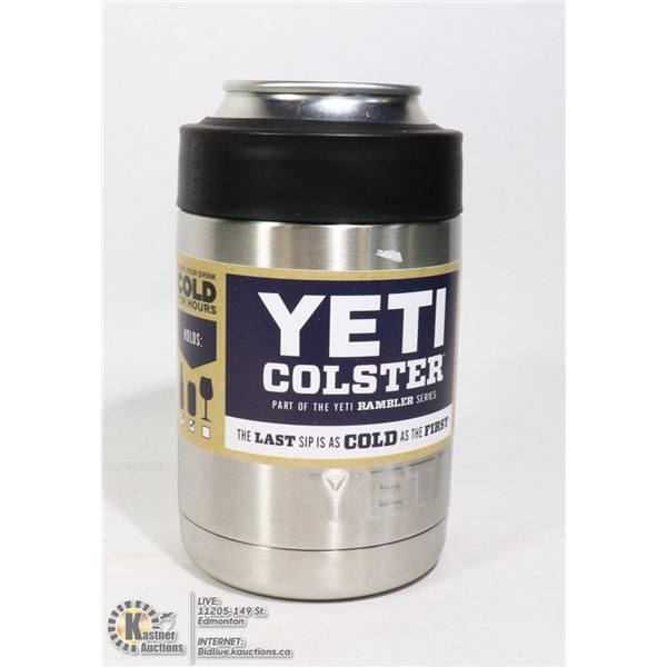 YETI COLSTER INSULATED STAINLESS STEEL NO SWEAT