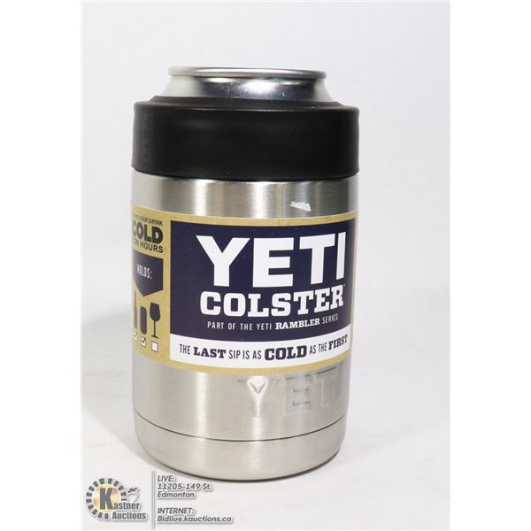 YETI COLSTER INSULATED STAINLESS STEEL NO SWEAT