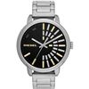 Image 1 : NEW DIESEL GUNMETAL TONE BLACK 49MM DIAL MSRP $219