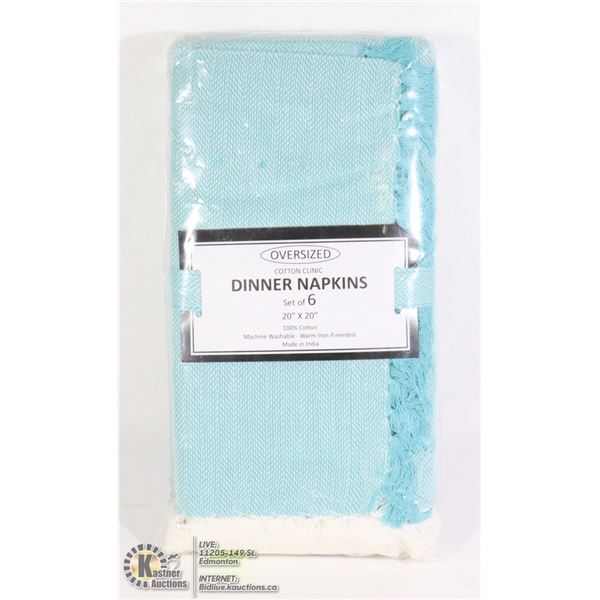 OVERSIZED COTTON SLINIC DINNER NAPKINS