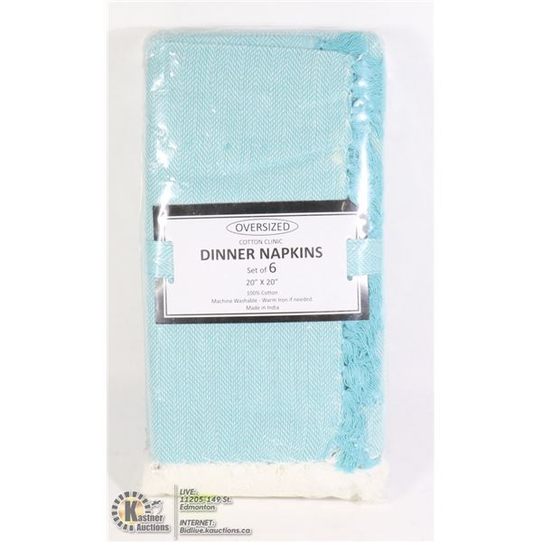 OVERSIZED COTTON SLINIC DINNER NAPKINS