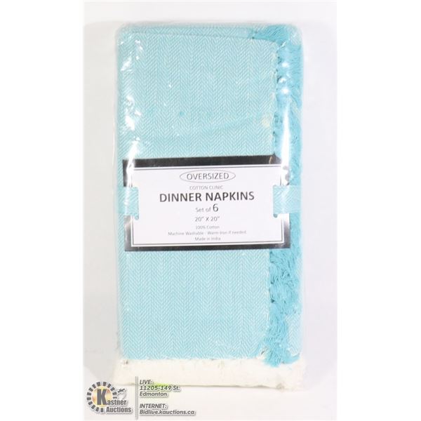 OVERSIZED COTTON SLINIC DINNER NAPKINS