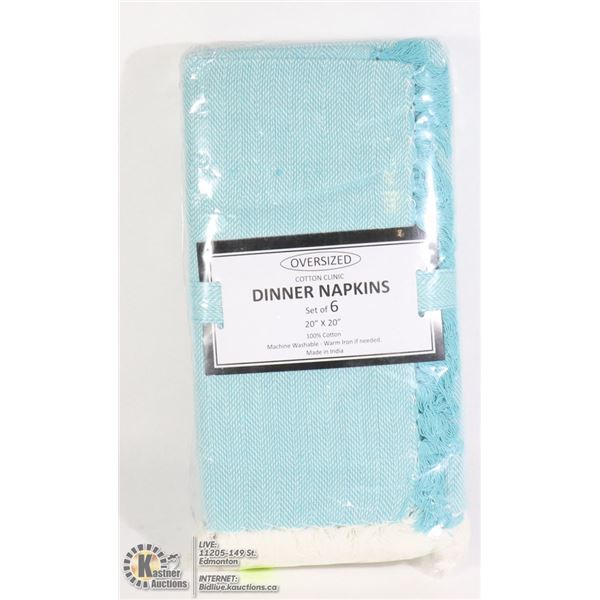 OVERSIZED COTTON SLINIC DINNER NAPKINS
