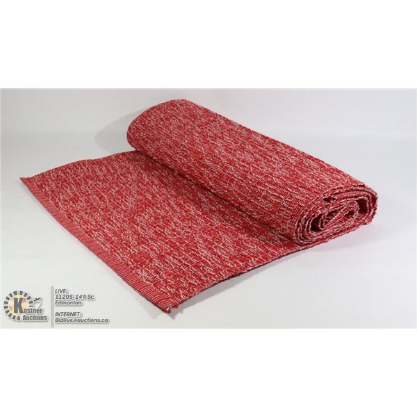 100% COTTON TWEED WOVEN TABLE RUNNER