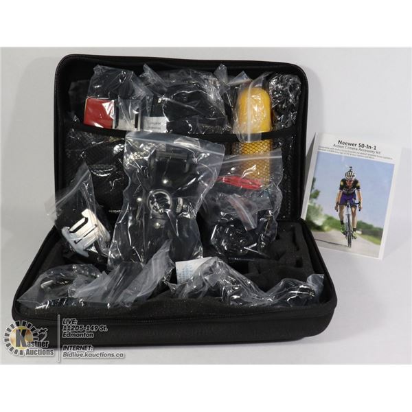 NEEWER 50-IN1 ACTION CAMERA ACCESSORY KIT