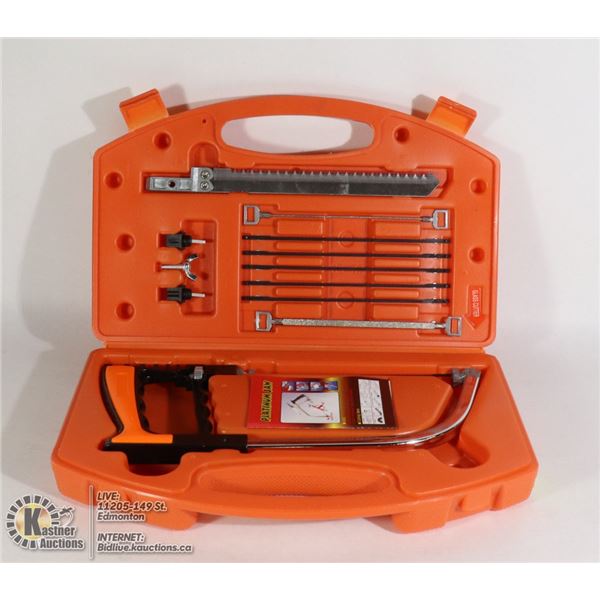 PLATINUM SAW WITH INTERCHANGEABLE BLADES AND FILES