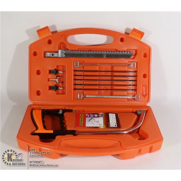 PLATINUM SAW WITH INTERCHANGEABLE BLADES AND FILES