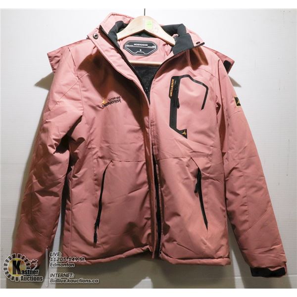 PINK LADIES MOERDENG WATERPROOF JACKET SIZE SMALL