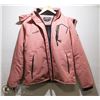 Image 1 : PINK LADIES MOERDENG WATERPROOF JACKET SIZE MEDIUM